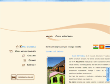 Tablet Screenshot of domkiklifdebina.pl